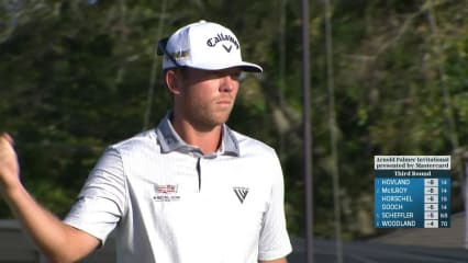 Talor Gooch sends in 33-footer for birdie at Arnold Palmer