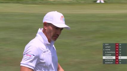 Camilo Villegas's beautiful chip leads to birdie at John Deere