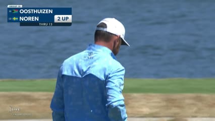 Louis Oosthuizen's chip sets up birdie to win hole at WGC-Dell Match Play