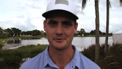 Rick Lamb interview after Round 1 of Web.com Tour Q-School