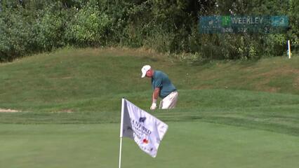 Boo Weekley makes birdie on No. 12 at Sanford International