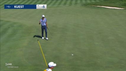 Peter Kuest gets up-and-down for birdie at John Deere