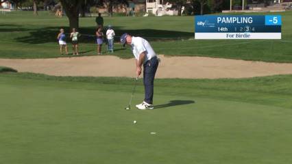 Rod Pampling sends in birdie putt at Ally Challenge