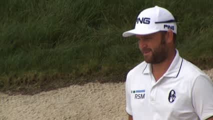 Andy Sullivan gets up and down from bunker at Arnold Palmer
