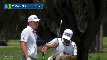 Matt McCarty's 150-yard approach sets up birdie on No. 6 at Cadillac