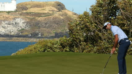 Cameron Tringale battles conditions to lead by three at Genesis Scottish Open