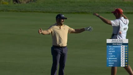 Watch Jordan Smith make incredible albatross at Bank of Utah