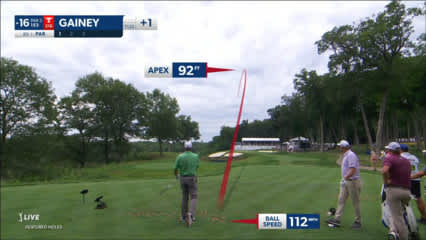 Tommy Gainey attacks flagstick to yield birdie at John Deere