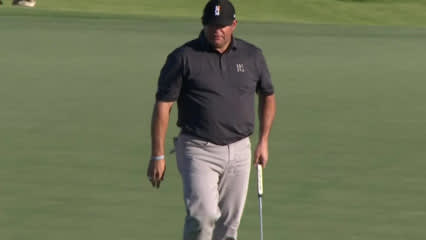 Jason Gore eagles the par-5 15th at The RSM Classic