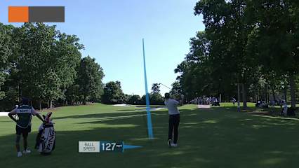 Matt McCarty sticks approach to set up birdie at BMW Charity Pro-Am