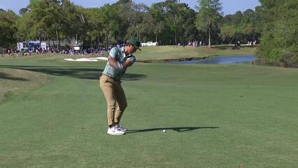 John Pak makes birdie on No. 14 at Club Car Championship