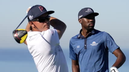 APGA Tour players play practice round with Fowler and Burns at Farmers