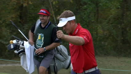 Billy Hurley's lofted wedge leads to the Shot of the Day 
