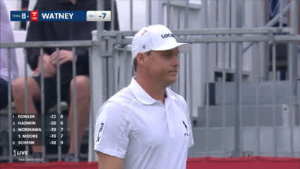 Nick Watney makes birdie at Rocket Mortgage