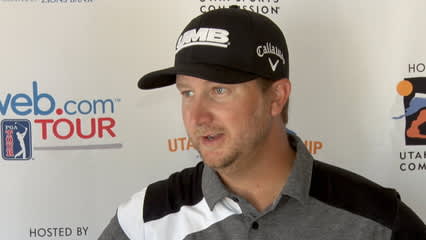 Brice Garnett interview after Round 1 of Utah Championship