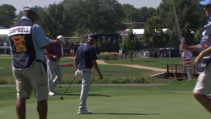 Bo Van Pelt makes birdie on No. 2 at Sanford International