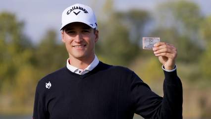 University visit with PGA TOUR Rookie Adrien Dumont de Chassart