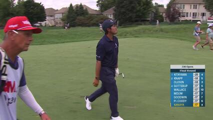 Takumi Kanaya makes birdie on No. 5 at 3M Open