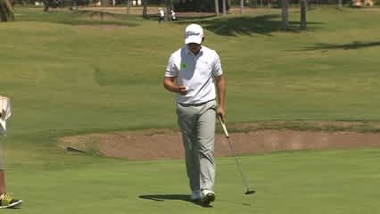 Oscar David Alvarez goes low to lead the Mazatlan Open