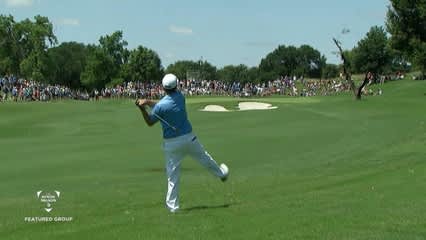 Erik Compton's fabulous approach leads to birdie at AT&T Byron Nelson