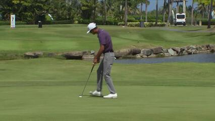 Ricky Castillo makes birdie on No. 7 at Puerto Rico