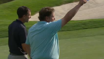 Barracuda Bonus highlights of hole No. 18 from Round 3