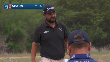 J.J. Spaun hits tee shot to 13 feet, sets up birdie on No. 3 at Valero