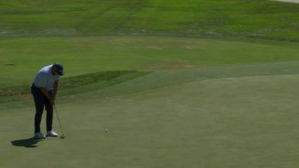 Blaine Hale, Jr. rolls in 23-footer for birdie at Procore