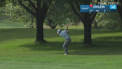 Peter Uihlein's tight approach leads to birdie at Pinnacle Bank