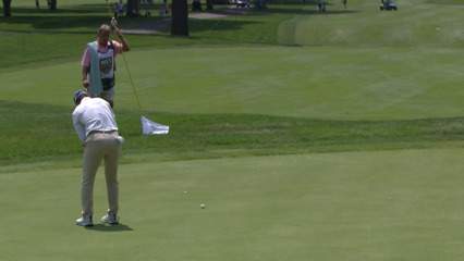 Mike Weir sinks birdie putt at DICK'S Open