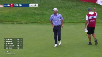 Robert Streb makes birdie at Rocket Mortgage