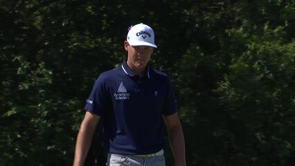 Barend Botha makes birdie putt on No. 11 at Compliance Solutions