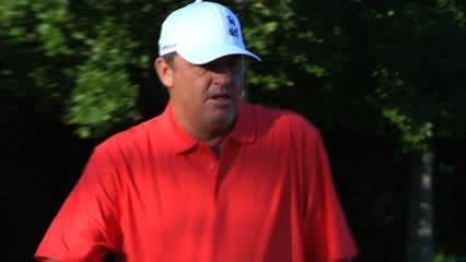 Neal Lancaster hits it stiff on No. 3 at RBC Canadian