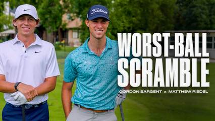 Worst-ball scramble with PGA TOUR rookies | Episode 4 | Rocket Rookies Classic