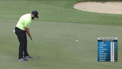 Tyrrell Hatton goes back-to-back with birdie on No. 8 at Sony Open