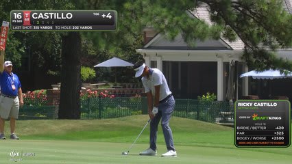 Ricky Castillo reaches No. 16 in two, makes birdie at FedEx St. Jude