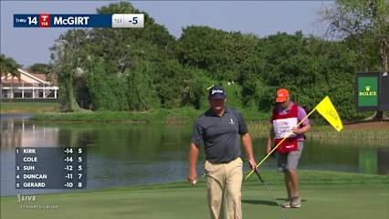 William McGirt's tight iron yields birdie at Honda