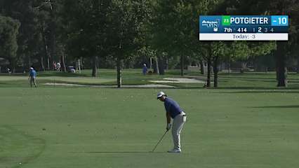 Aldrich Potgieter makes birdie on No. 7 at Albertsons Boise Open