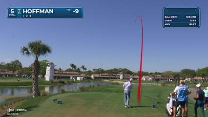 Charley Hoffman nearly aces leading to tap-in birdie at Cognizant Classic