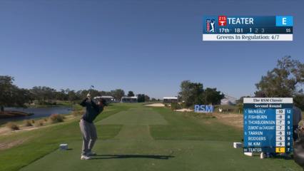 Josh Teater goes flag hunting to set up birdie at The RSM Classic