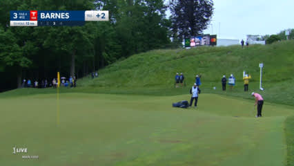Erik Barnes' awesome 37-foot birdie putt from off the green at RBC Canadian