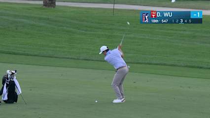 Dylan Wu fires dart at the flag and birdies at Cognizant Classic