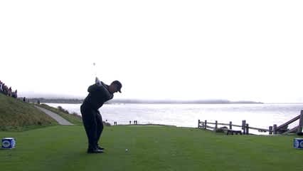 David Duval birdies No. 7 at AT&T Pebble Beach