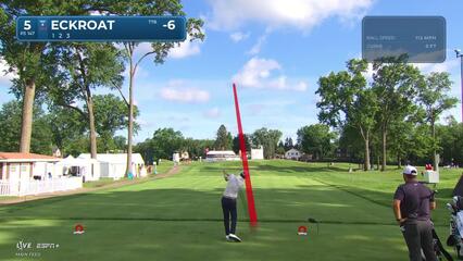 Austin Eckroat makes birdie on No. 5 at Rocket Classic