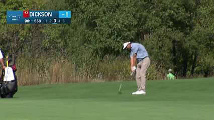 Taylor Dickson's solid third sets up birdie putt at Korn Ferry Tour Champ