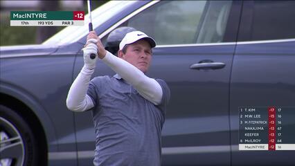Robert MacIntyre hits tee shot to 8 feet, sets up birdie on No. 17 at Genesis Scottish Open