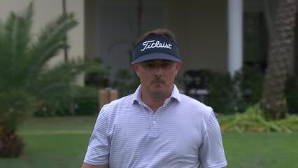 Hank Lebioda sinks long birdie at The Bahamas Golf Classic
