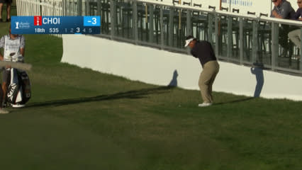K.J. Choi wedges it tight to yield birdie at Charles Schwab