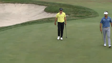John Augenstein pours in birdie putt at Korn Ferry Tour Champ