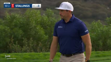 Scott Stallings holes 17-footer for birdie at Farmers